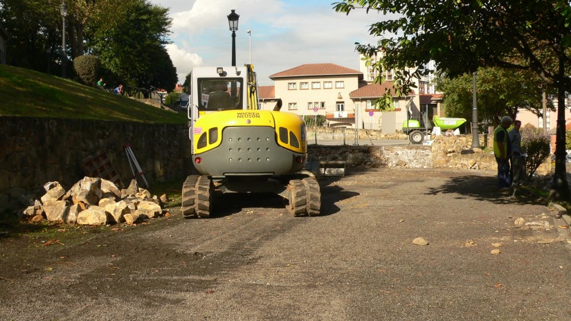 El Ayuntamiento inicia las obras de mejora de la accesibilidad en el Parque de la Iglesia y la reforma de la parte baja de Gran Vía