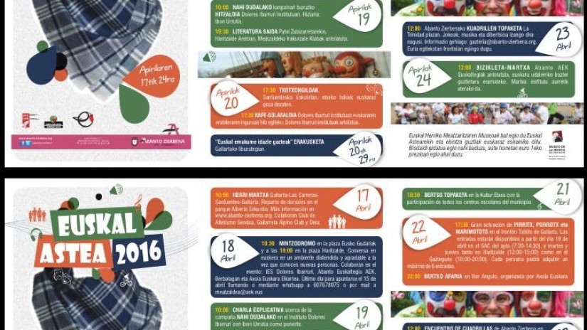 Llega la Euskal Astea 2016 a Abanto y Zierbena