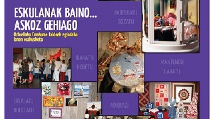 Mucho más que...manualidades en Ortuella