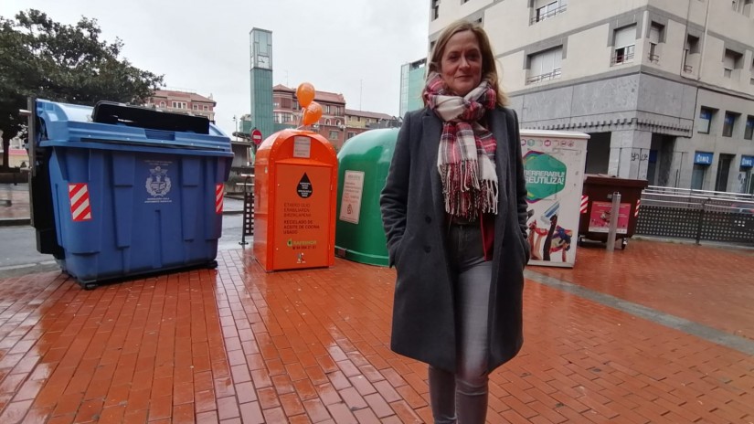La recogida de aceite usado aumenta en Barakaldo hasta los 59 contenedores naranjas