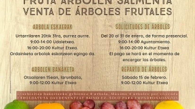 Zierbena - Venta de árboles frutales