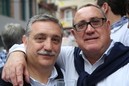 Representantes de Ezkerralde Meatzalde en la Fiesta de la virgen de La Guia 2014