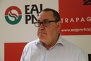 Xabier Cuellar será el candidato de EAJ-PNV a la alcaldía de Trapagaran