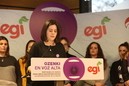 Lectura del manifiesto de EGI en favor del 8 de Marzo - 2019